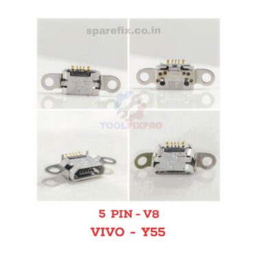 V8 CHARGING CONNECTOR FOR VIVO Y55-PACK OF 5PCS