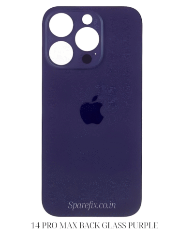 14 PRO MAX BACK GLASS PURPLE