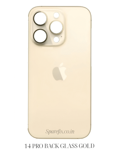 14 PRO BACK GLASS GOLD