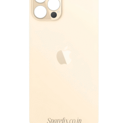 13 PRO MAX BACK GLASS GOLD