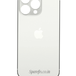 13 PRO MAX BACK GLASS WHITE