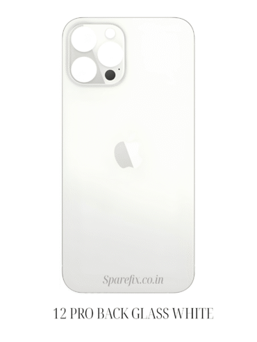 12 PRO BACK GLASS WHITE