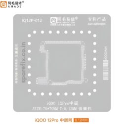 AMAOE IQ12P-012/ IQ0012P STENCIL
