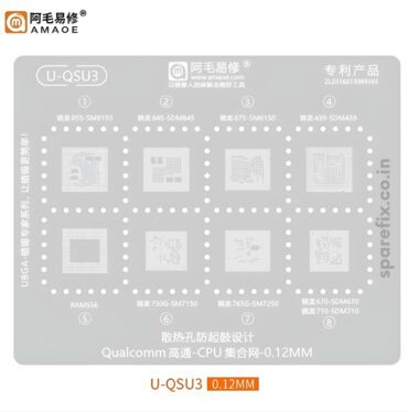 AMAOE U-QSU3 STENCIL