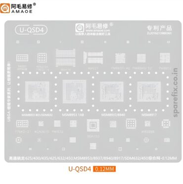 AMAOE U-QSD4 STENCIL