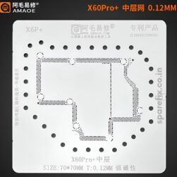AMAOE X6P+ X60 PRO+ STENCIL