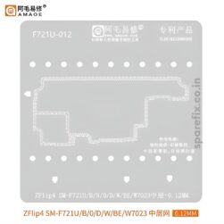AMAOE ZFLIP4 SM F721U 012 STENCIL