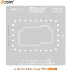 AMAOE ZFOLD4 SM F936U 012 STENCIL