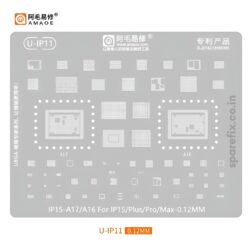 AMAOE IP15 A17 A16 STENCIL