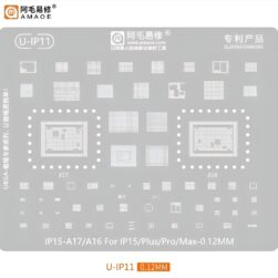 AMAOE IP15 A17 STENCIL