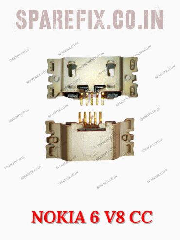 V8-CHARGING CONNECTOR FOR NOKIA 6 -PACK OF 5PCS