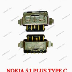 TYP-C CHARGING CONNECTOR FOR NOKIA 5.1 PLUS -PACK OF 5PCS