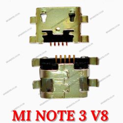 V8-CHARGING CONNECTOR FOR MI NOTE 3 -PACK OF 5PCS