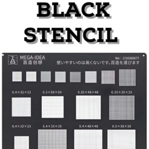 MEGA IDEA BLACK UNIVERSAL STENCIL