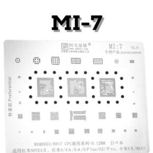 AMAOE MI-7 STENCIL