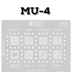 AMAOE MU4 STENCIL