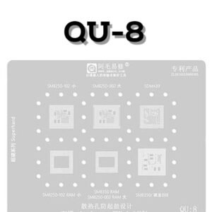 AMAOE QU8 STENCIL