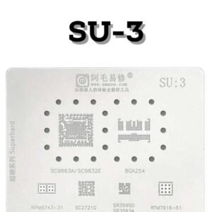 AMAOE SU3 STENCIL